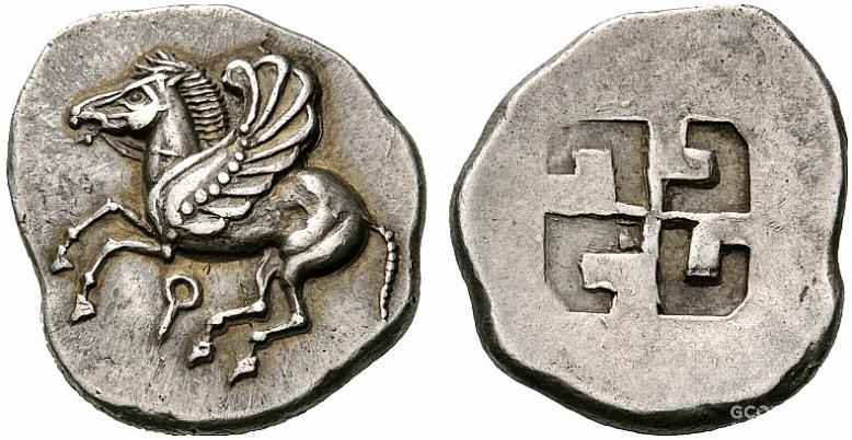 前6世纪的科林斯硬币