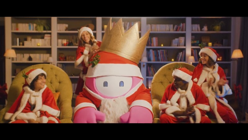 真（糖豆）人预告，《糖豆人：终极淘汰赛》宣布圣诞预告
