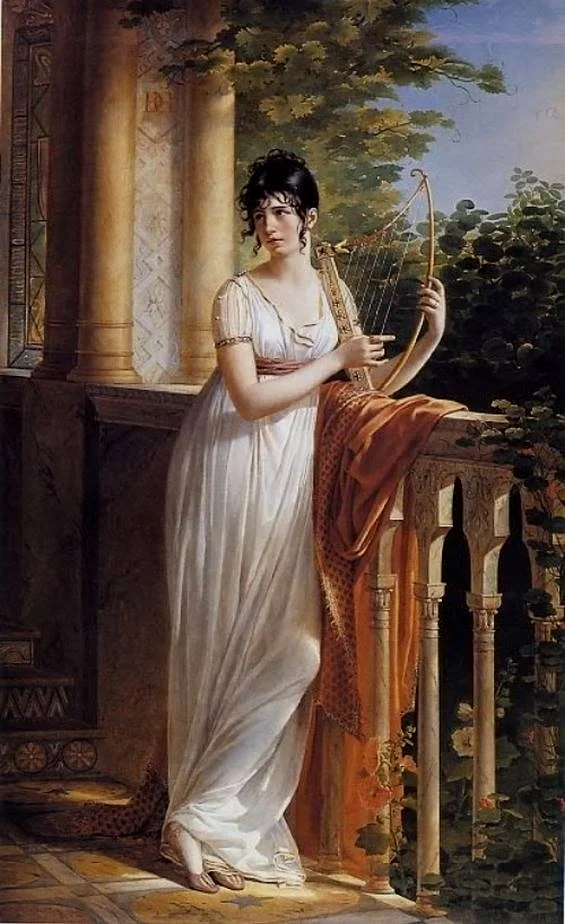 Portrait de Madame d'Arjuzon by René Théodore Berthon, c 1801