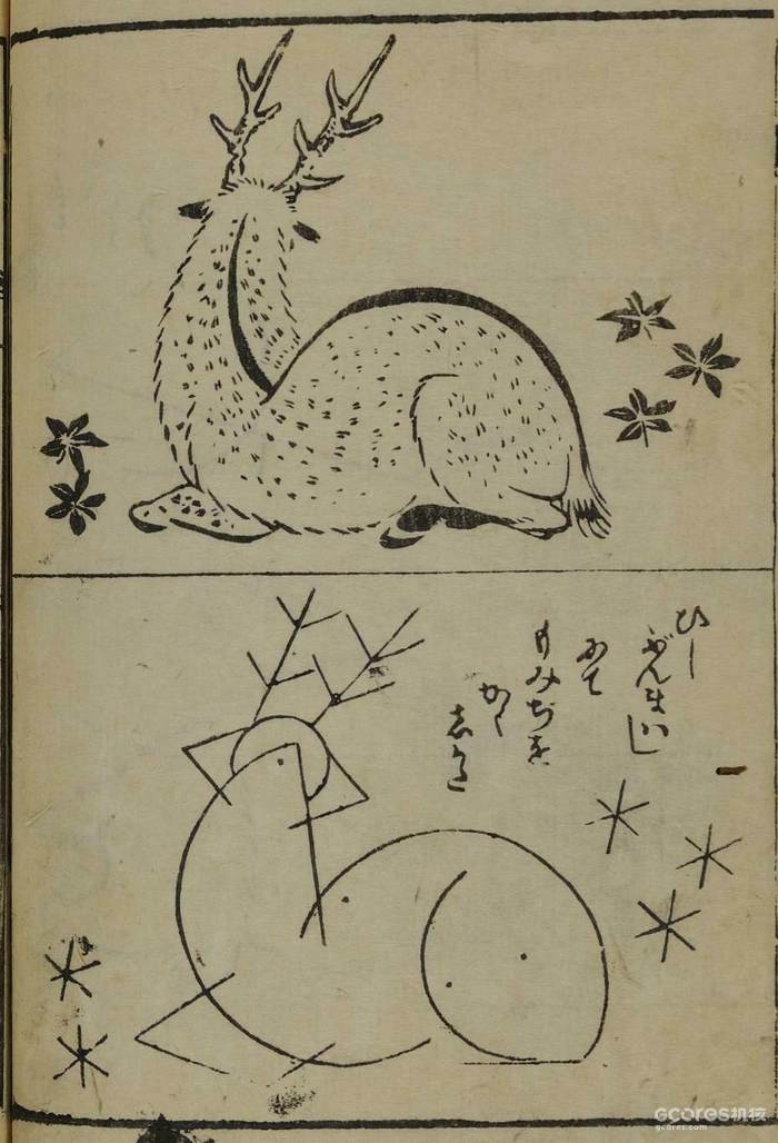 通过《浮世绘》聊聊设计:第一期 北斋漫画 通过《浮世绘》聊聊设计:第一期 北斋漫画