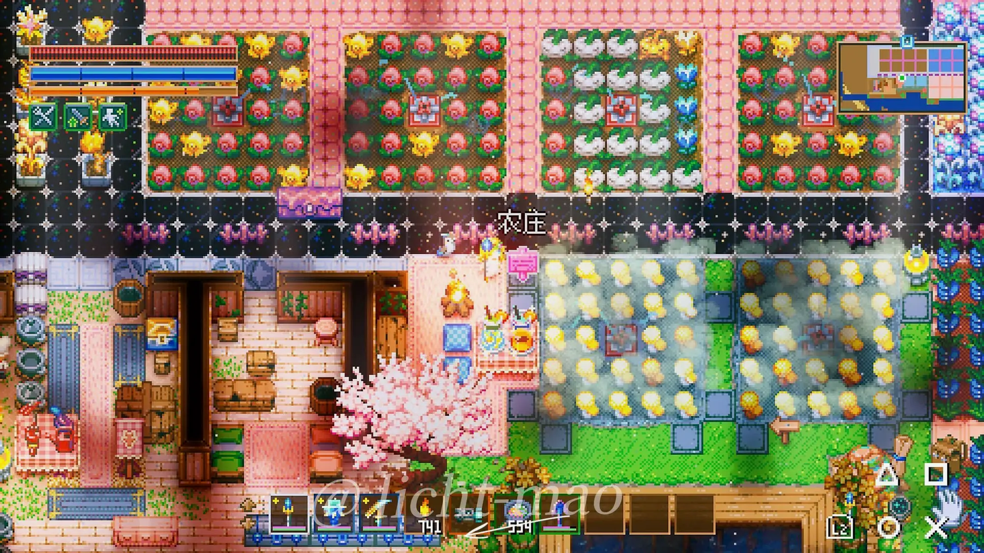 用来刷白金的做饭农庄一体机