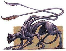 《龙与地下城》第三版的《怪物图鉴》插图