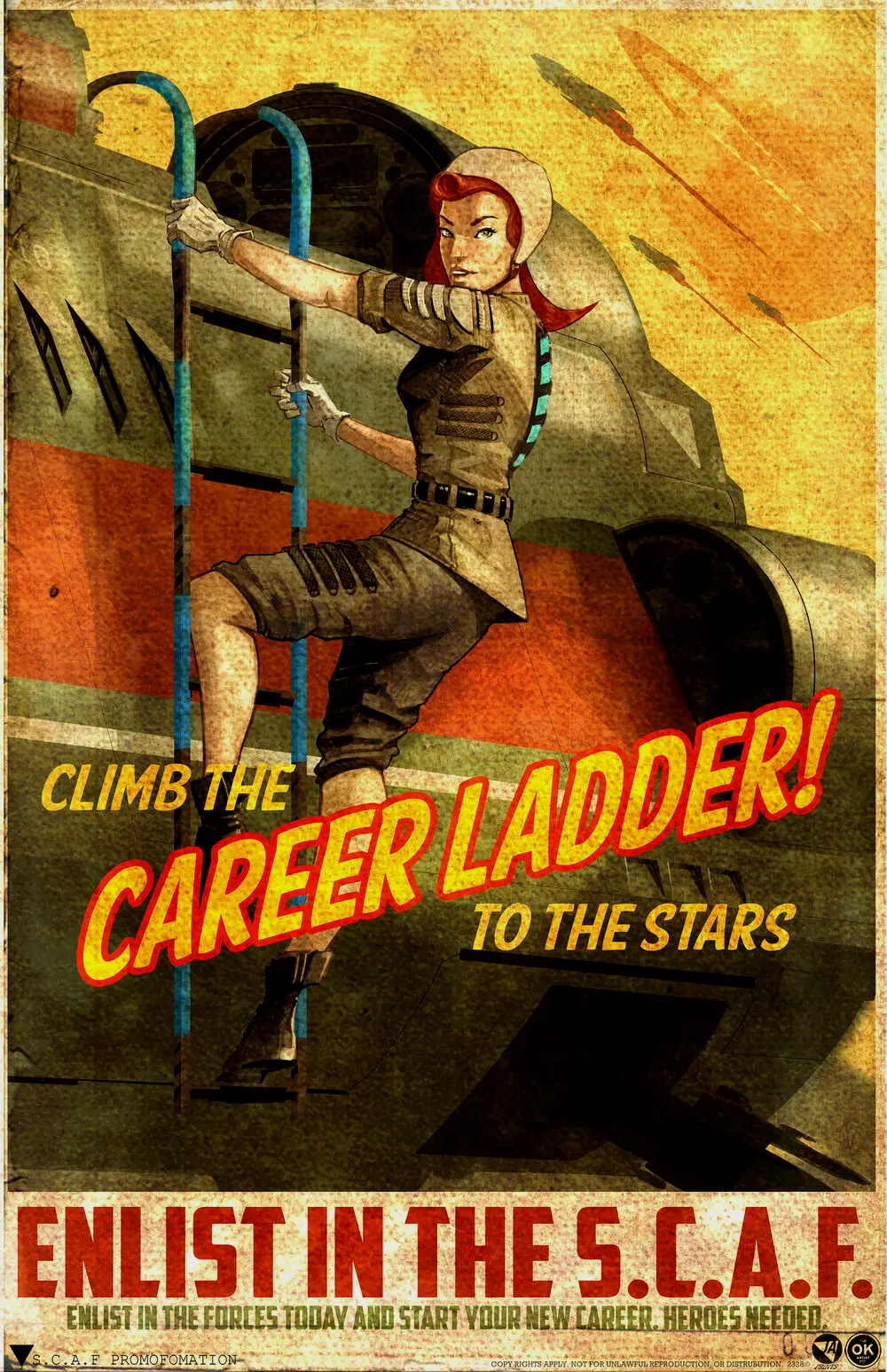 从攀梯到明星，加入联盟军队吧！