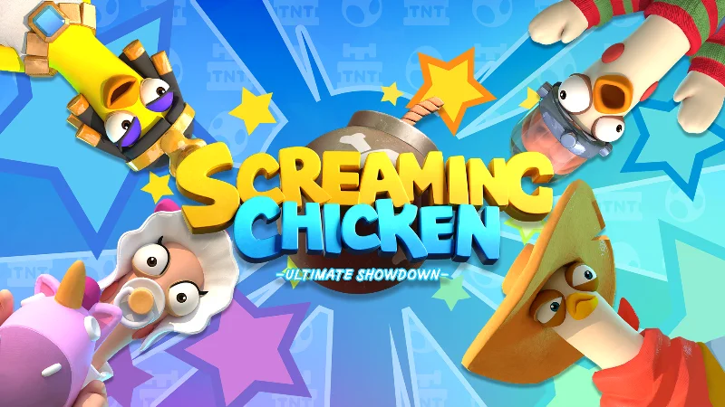 “鸡你太美”续作来了：欢乐多人竞技游戏《炸鸡派对》即将于4月13日上架Steam平台