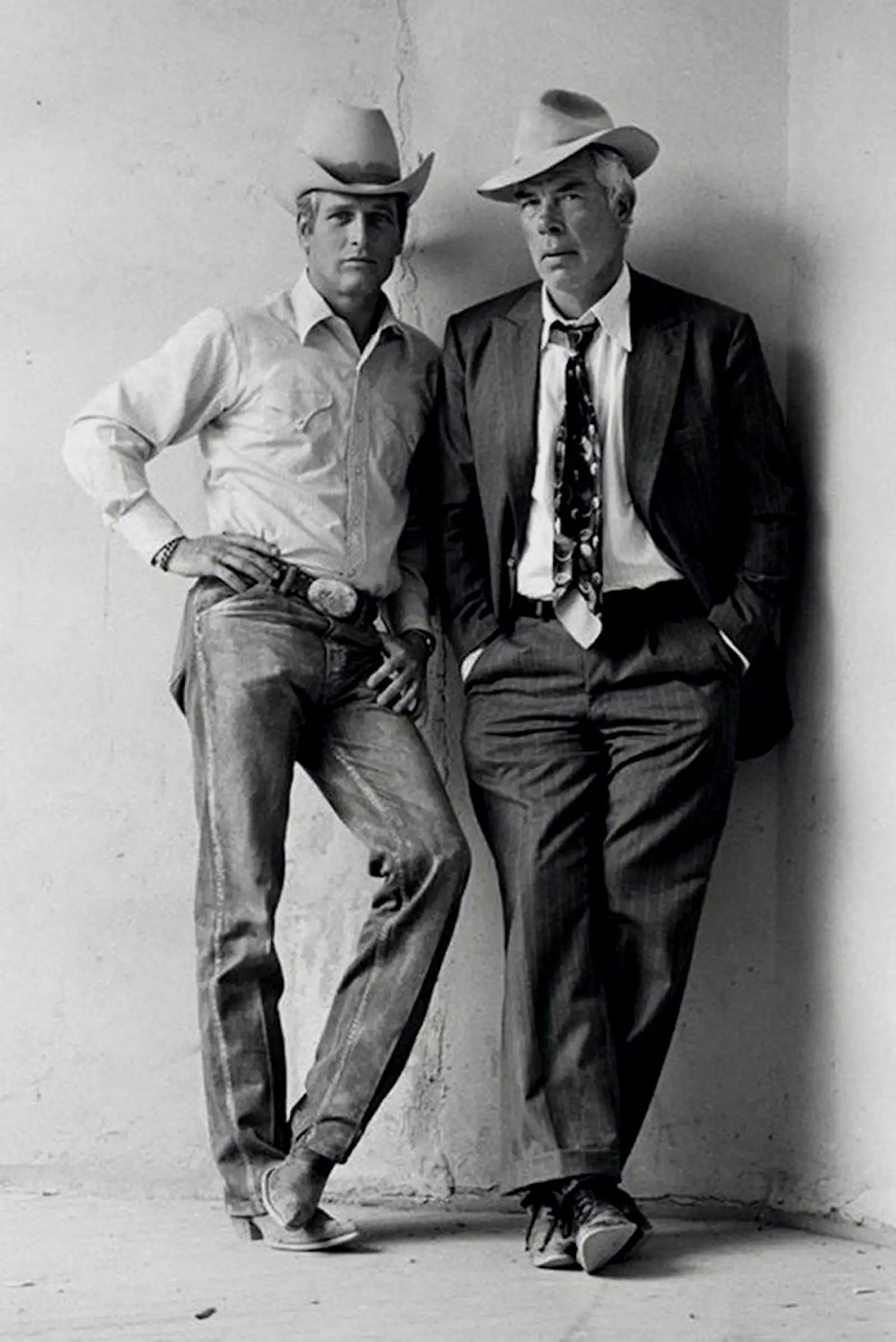 Terry O'Neill 镜头中中的保罗·纽曼和李·马文