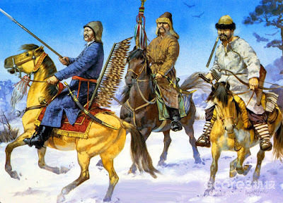 波兰军队里的鞑靼骑兵
