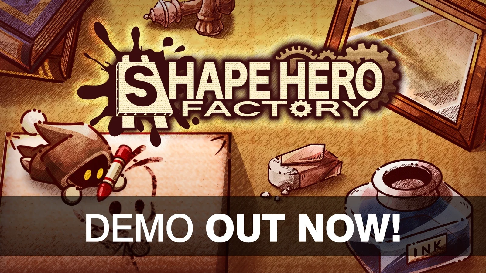 工厂建造×Rougelite×塔防《ShapeHero Factory》体验版今日在Steam发布