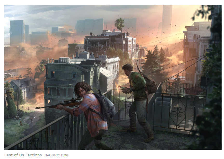 顽皮狗已于2023 年 12 月 宣布已取消多人模式《The Last of Us Factions》的开发