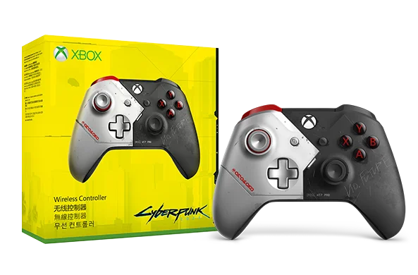 《赛博朋克2077》Xbox限定版手柄“Johnny Silverhand”今日登陆中国市场