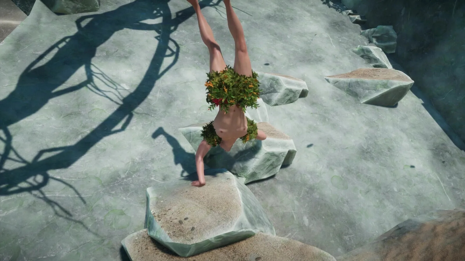用双手倒立攀登山峰：动作游戏《Handwalk》即将登陆Steam平台
