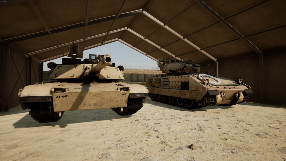 MBT:M1A2+IFV: 布莱德利M2