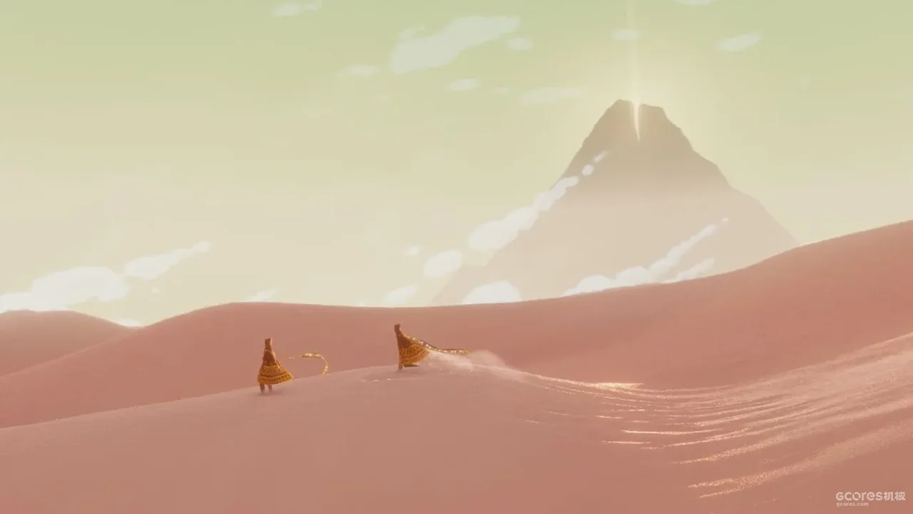 Journey中经典的圣山地标