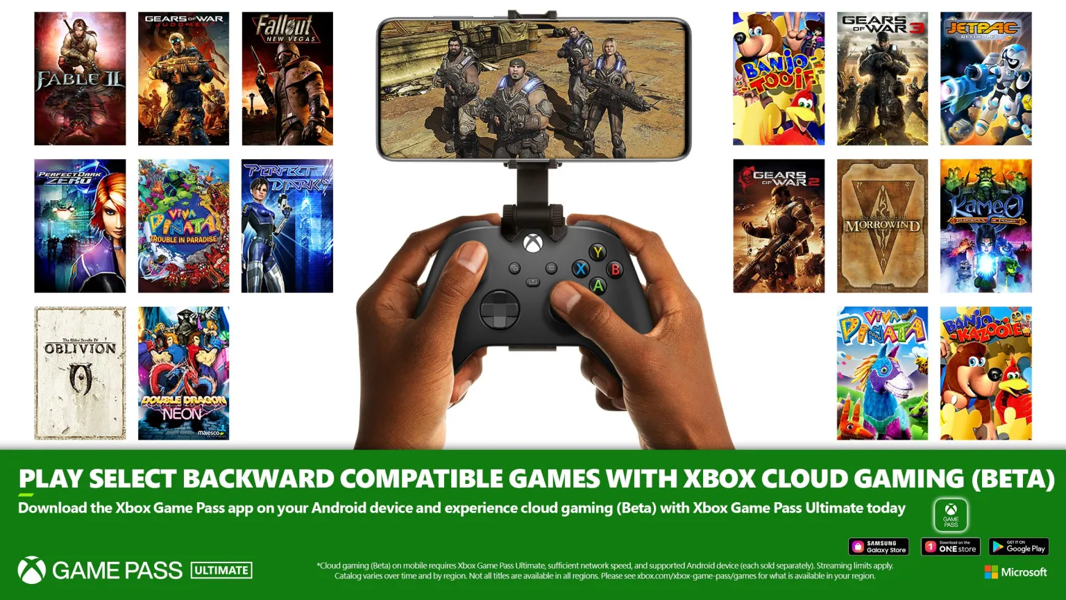 Xbox 向下兼容游戏登陆 Cloud Gaming