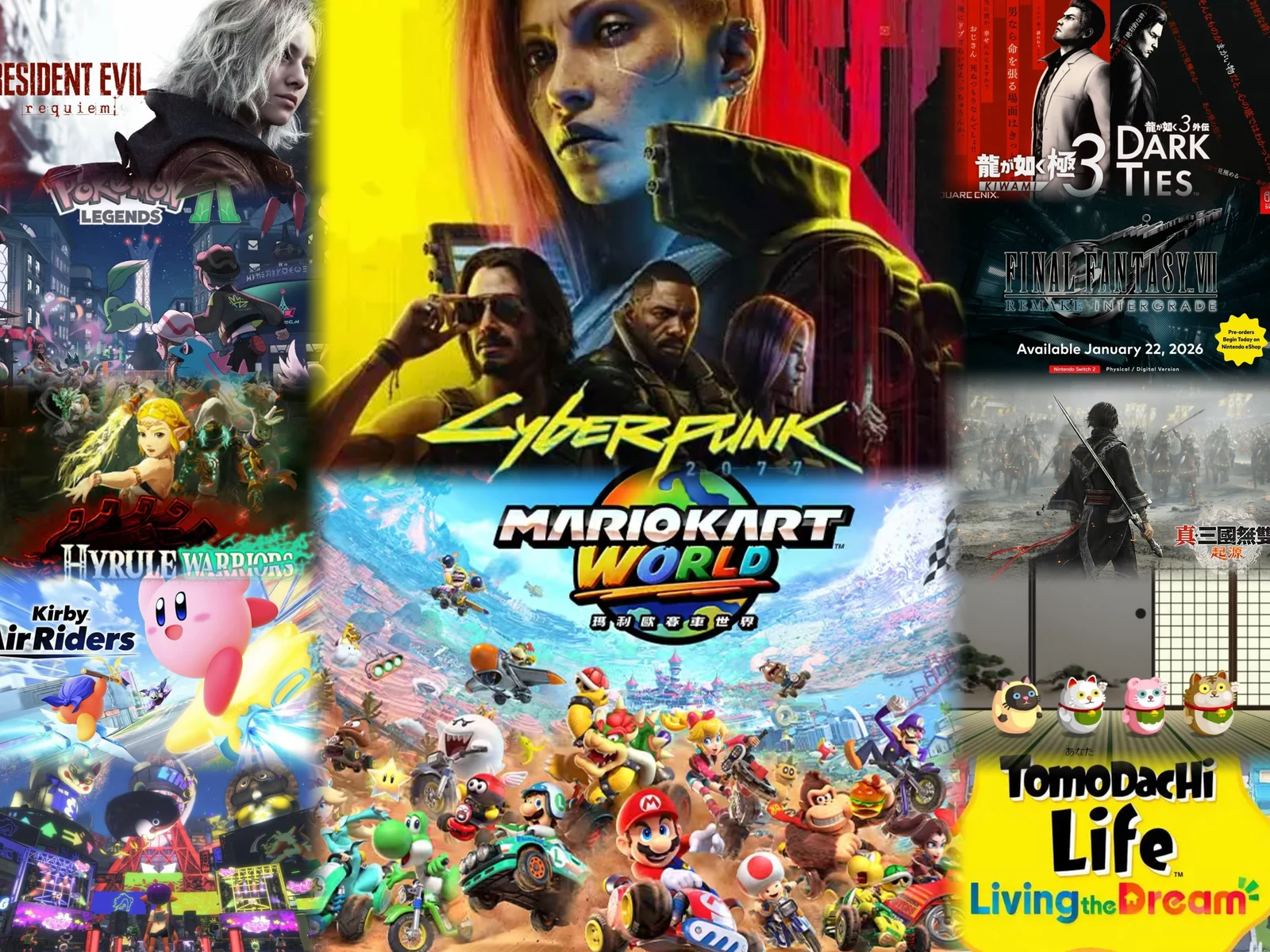 Switch 2必玩清单：首发护航阵容完全指南