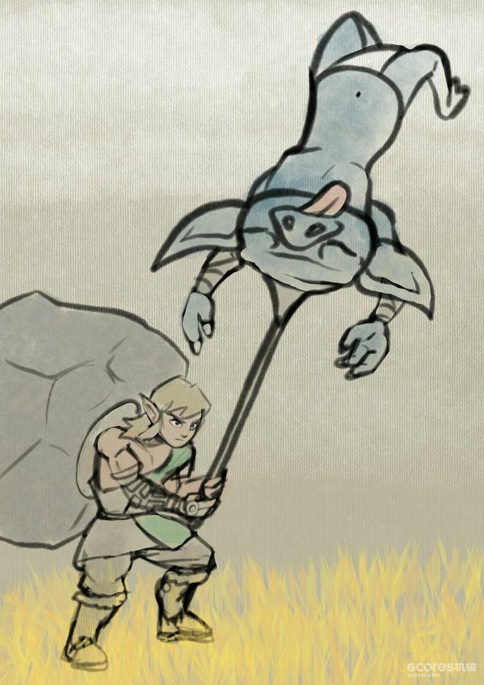 林克的新能力!《塞尔达传说 王国之泪》的梗图来了 林克的新能力!《塞尔达传说 王国之泪》的梗图来了