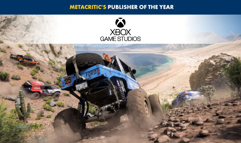微软获得 Metacritic 2021 年游戏发行商排行榜第一名