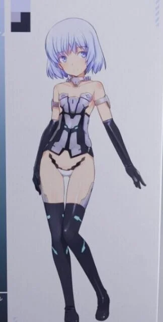 素体娘玛特丽雅原本是这样的