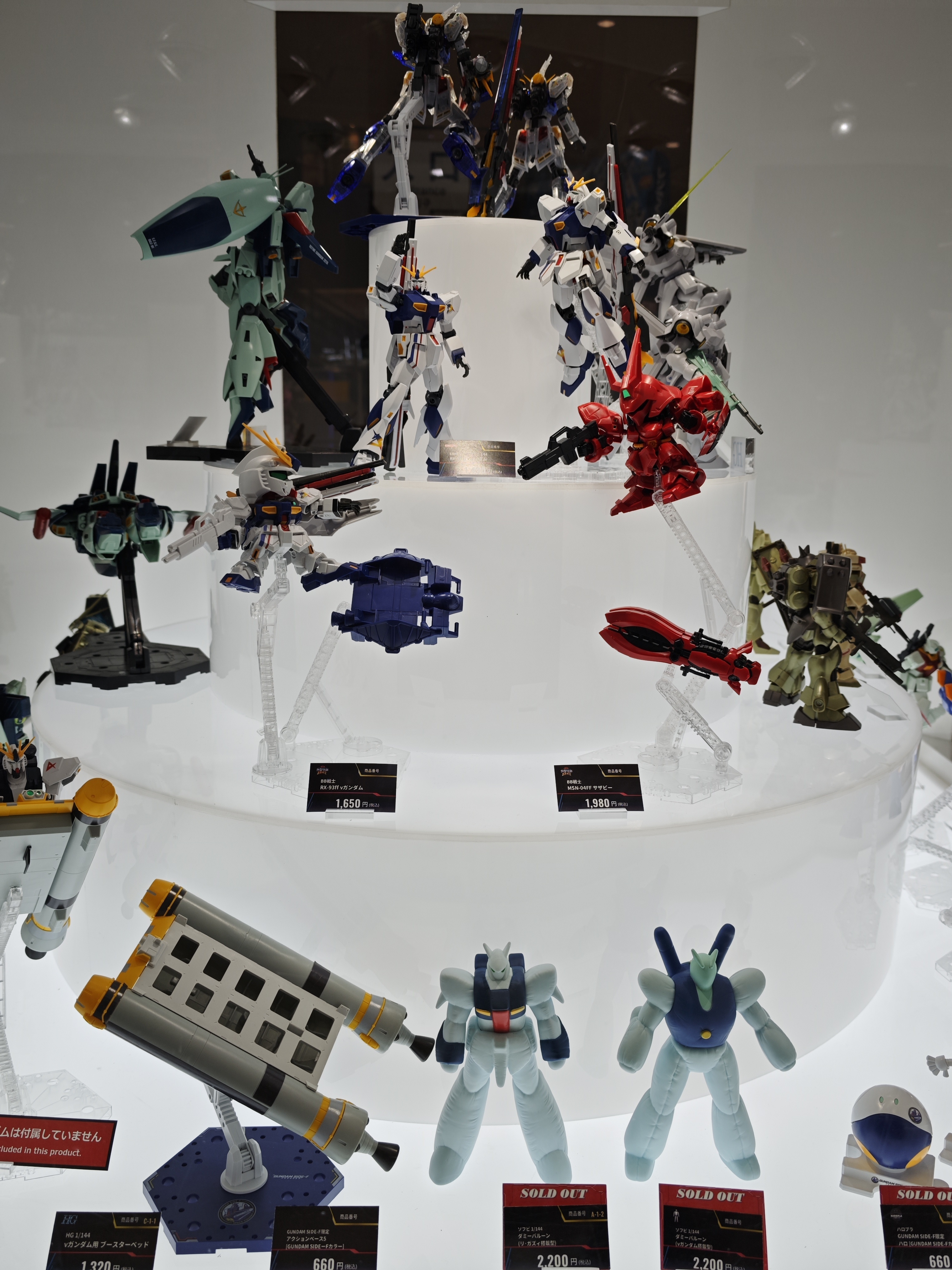 高达基地内陈设1