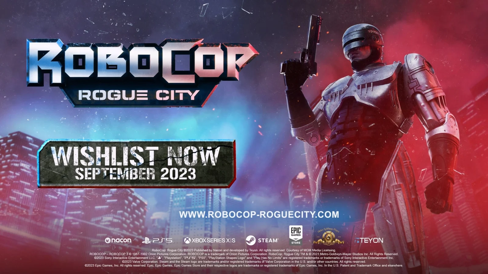 《机械战警：Rogue City》新预告公布，游戏延期至9月发售