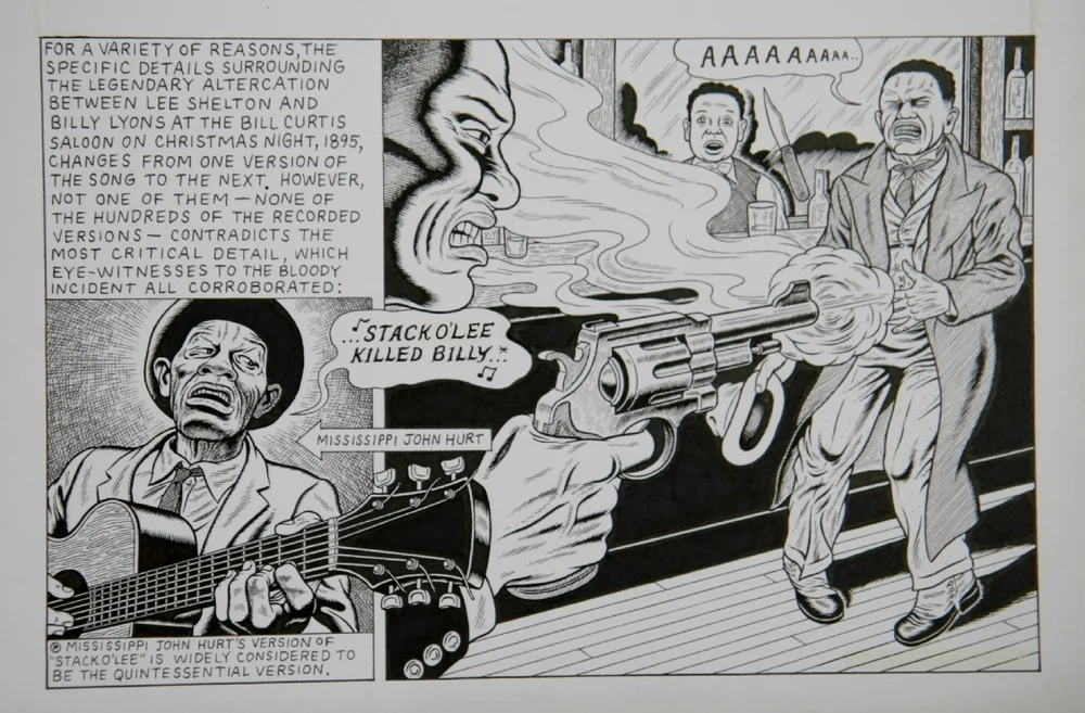 美国漫画《Stagger Lee》，这部漫画也是早期美式漫画的重要作品