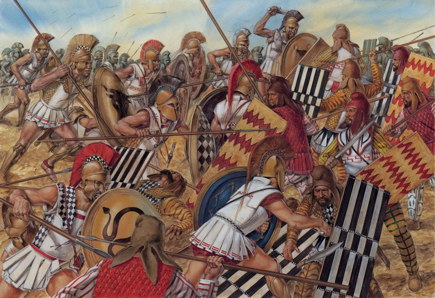 马拉松之战是波斯同希腊为敌以来，遭遇的第一次大规模惨败