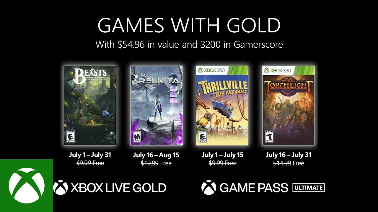 Xbox公布7月金会员免费游戏阵容，包括《马拉维拉岛的奇禽异兽》等四款游戏